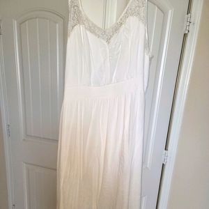 Sleeveless, Highlow maxi dress